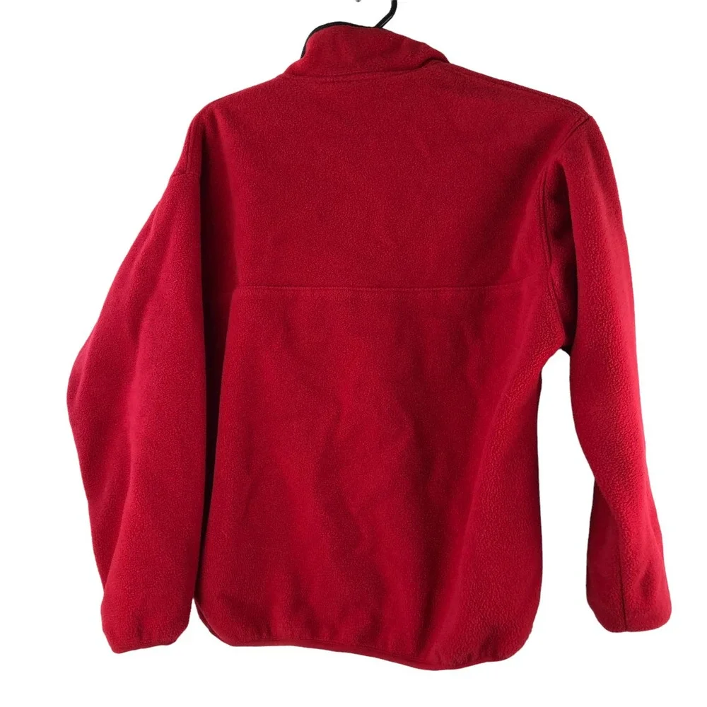 Patagonia Synchilla Snap-T Fleece Pullover Red Men's Size Large - Picture 6 of 7